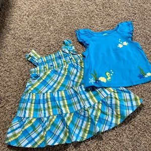 Baby girls dress outfit